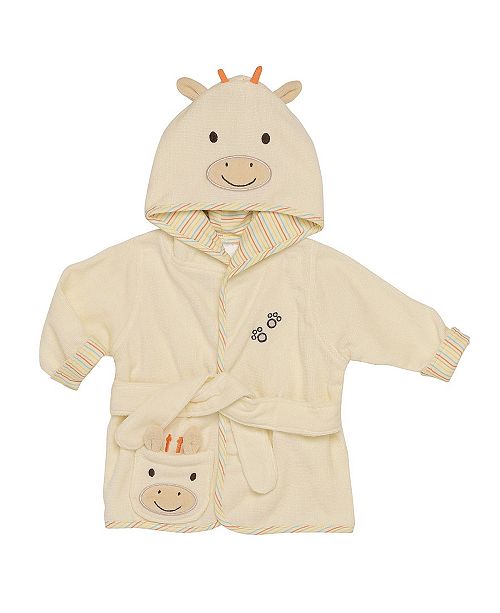 Little Me Neutral Giraffe Baby Hooded Bathrobe Reviews All Baby Gear Essentials Kids Macy S