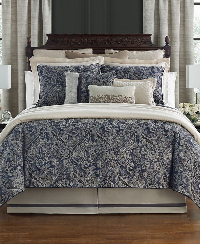 Waterford Danehill Reversible King 4 Piece Comforter Set Reviews Comforters Fashion Bed Bath Macy S