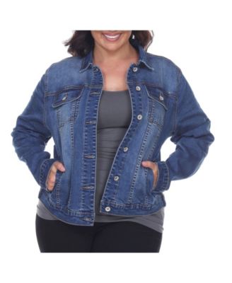 white jean jacket macys