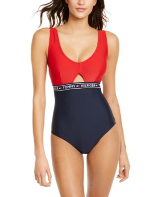 one piece tommy hilfiger swimsuit
