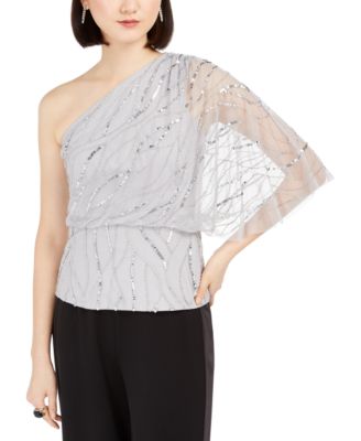 macy's petite dressy blouses