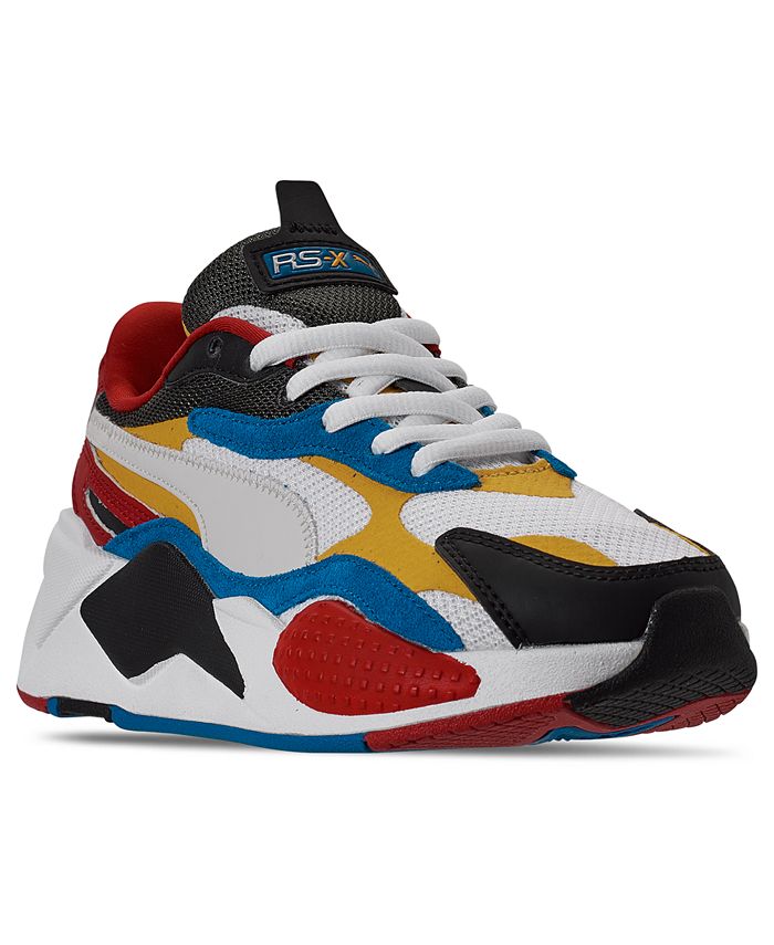 Puma Big Boys RS-X Puzzle Casual Sneakers from Finish Line & Reviews - Finish Line Kids' Shoes