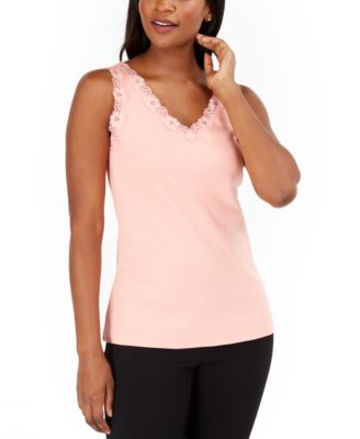 macys petite tank tops