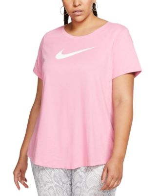 macys plus size nike clothing