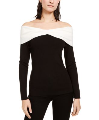 macy's inc off the shoulder tops
