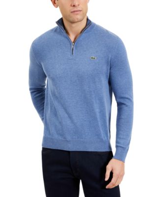 Quarter Zip Cotton Sweater 