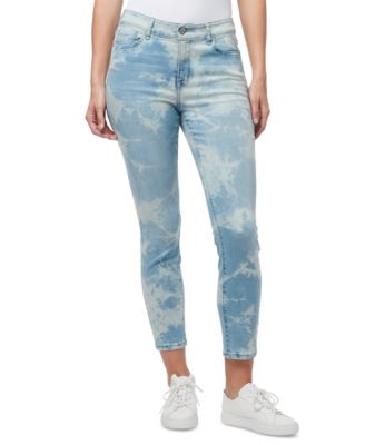 bleach tie dye jeans