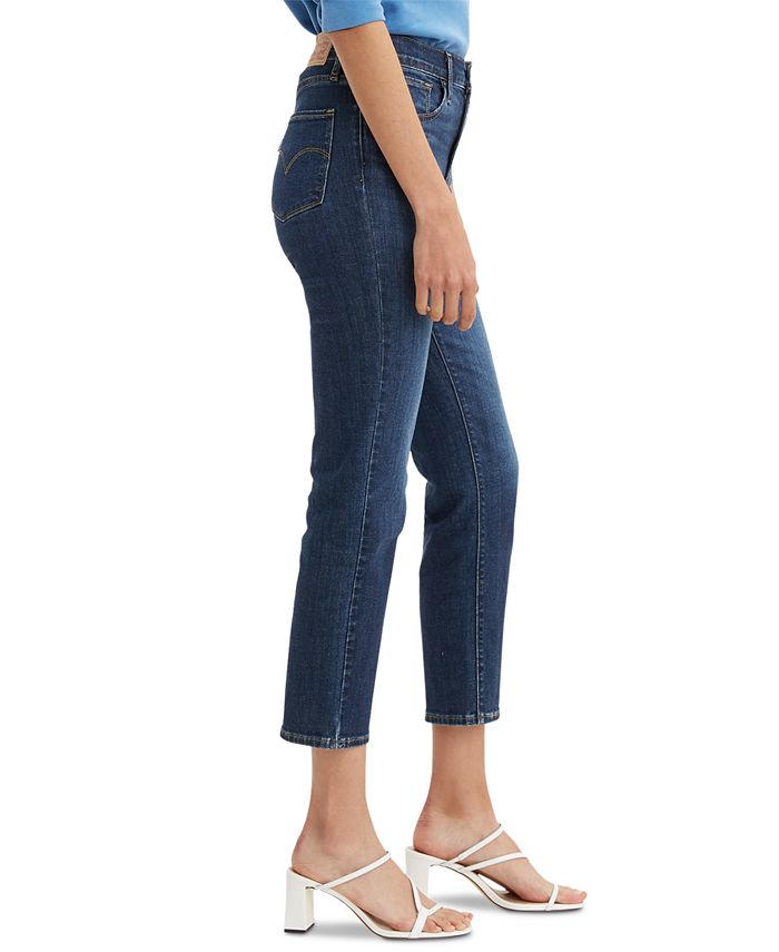 Levi's Women's 724 Straight-Leg Cropped Jeans & Reviews - Jeans ...