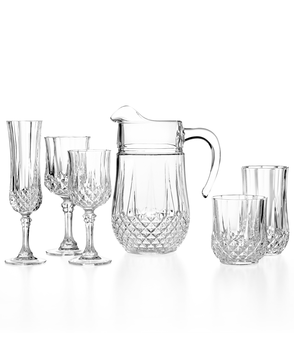 Longchamp Glassware, Diamax Sets of 4 Collection  