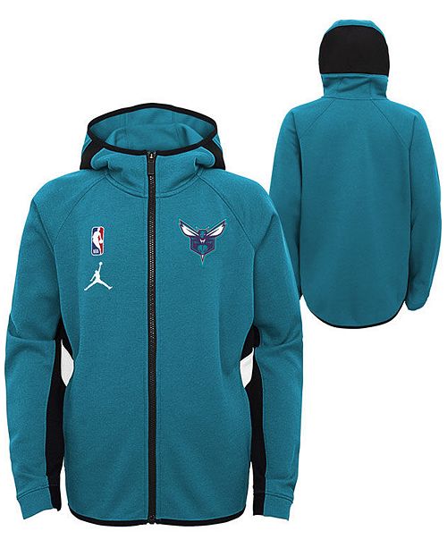 Nike Big Boys Charlotte Hornets Showtime Hooded Jacket Reviews Sports Fan Shop By Lids Men Macy S