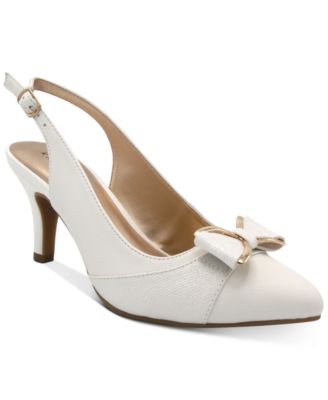 white heels macy's