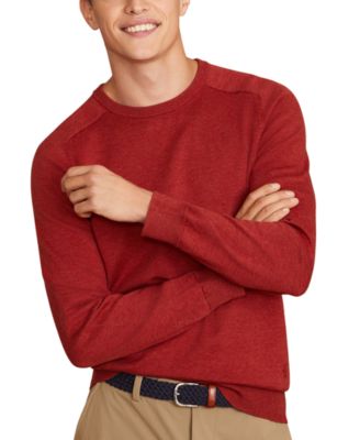 brooks brothers red fleece sweater