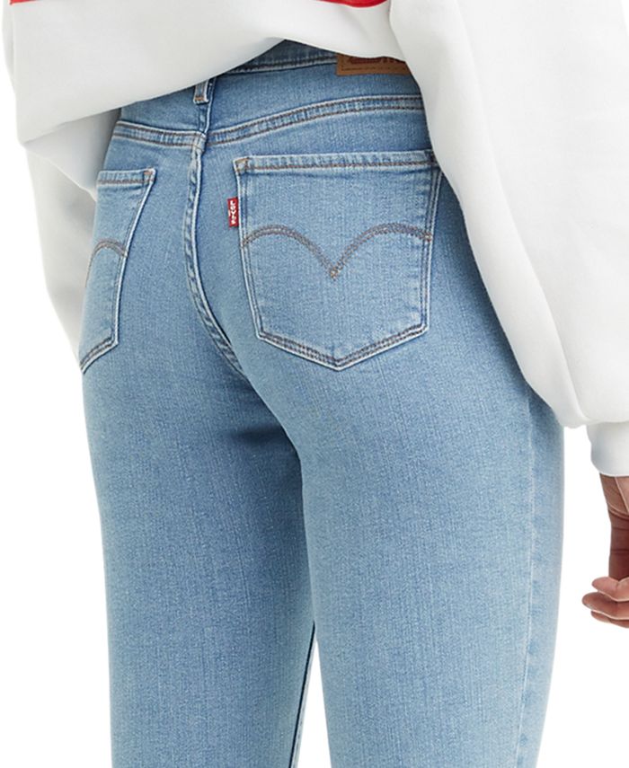 levi's 711 altered skinny jeans