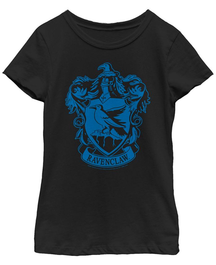 Ravenclaw Logo Simple Fifth Sun Harry Potter Big Girl S The Deathly Hallows Simple Ravenclaw Crest Short Sleeve T Shirt Reviews Shirts Tops Kids Macy S macy s