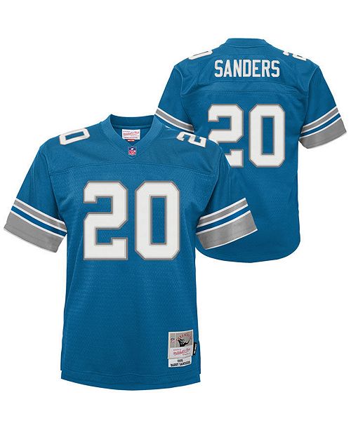 Mitchell Ness Big Boys Barry Sanders Detroit Lions Legacy Retired Player Jersey Reviews Sports Fan Shop By Lids Men Macy S