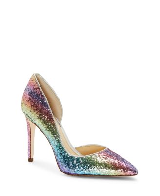 jessica simpson rainbow heels