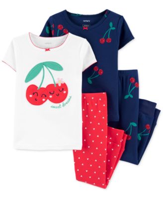 macy's baby girl pajamas