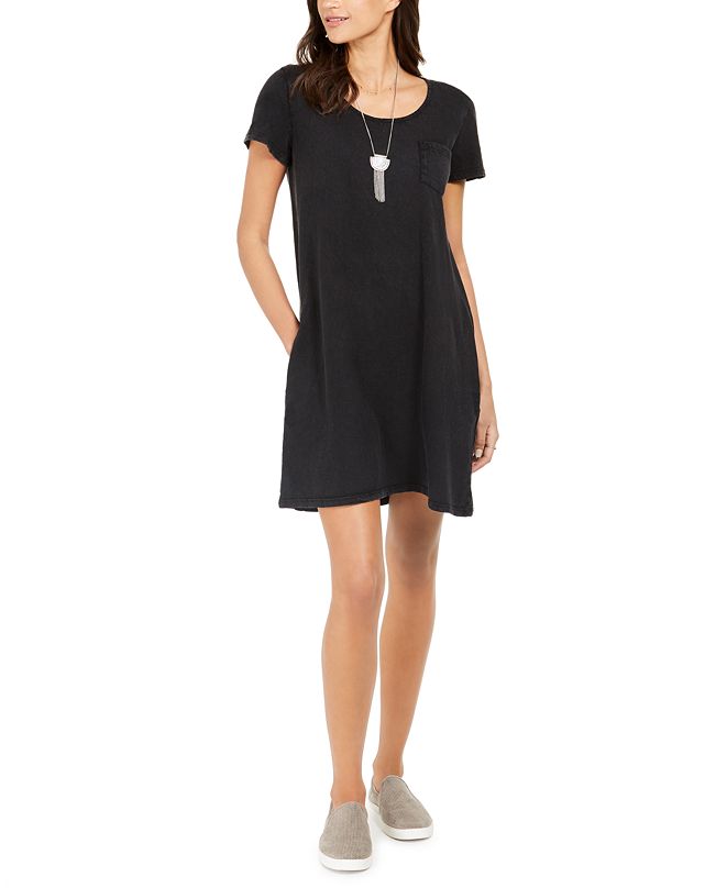 macys tee shirt dress