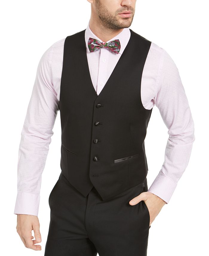 Lauren Ralph Lauren Men's ClassicFit UltraFlex Stretch Black Solid