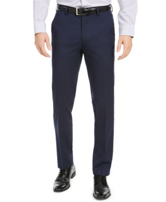 navy blue skinny dress pants