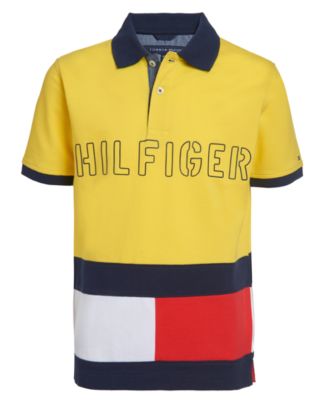 tommy hilfiger yellow tee