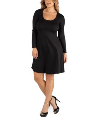 plus size long shirt dress