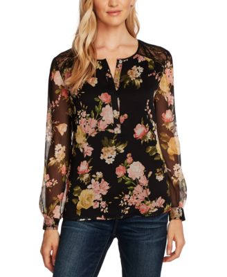 vince camuto floral top