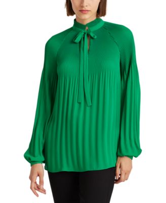 macy's ralph lauren women's blouses