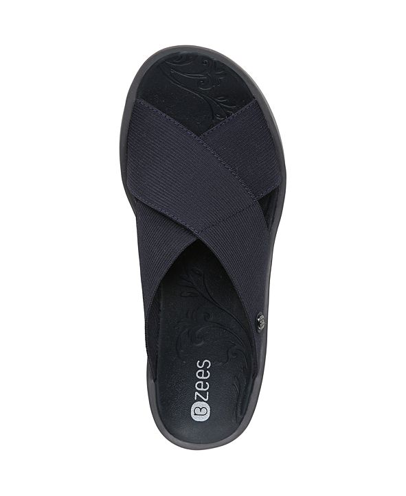 Bzees Desire Washable Wedge Slides & Reviews - All Women's Shoes ...