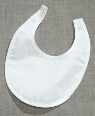 christening bibs and socks