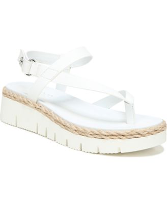 franco sarto white wedges