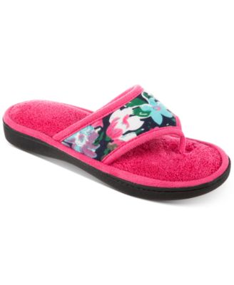 Petunia Floral Thong Slippers 