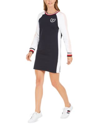 tommy sweatshirt dress