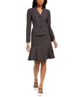 macy's petite skirt suits