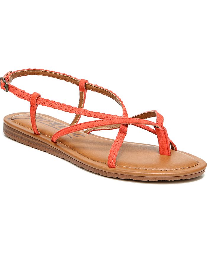 Zodiac Yovana Braided Strappy Flat Sandals & Reviews - Sandals - Shoes ...