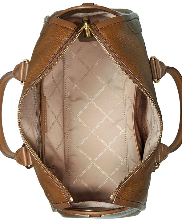 carine large pebbled leather tote bag