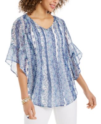 macy's ladies tops and blouses