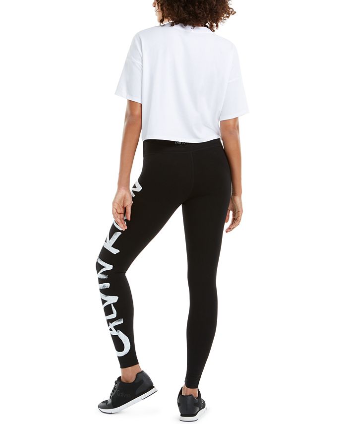 calvin klein icon logo legging