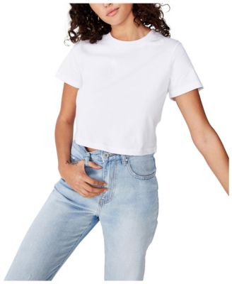 baby tee cotton on