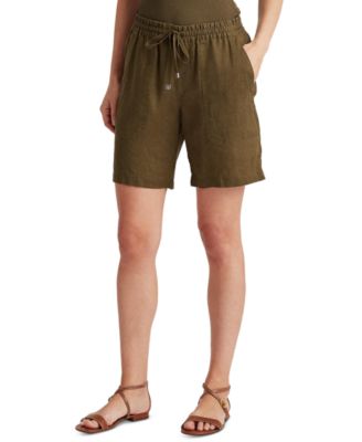 macy's ralph lauren womens shorts