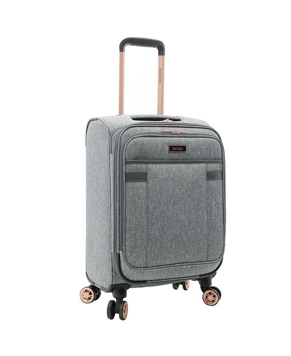 kensie 3-Pc. Hudson Expandable Softside Luggage Set & Reviews - Luggage Sets - Luggage - Macy's