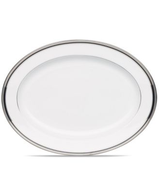 Овальное блюдо Noritake Austin Platinum, 16 дюймов