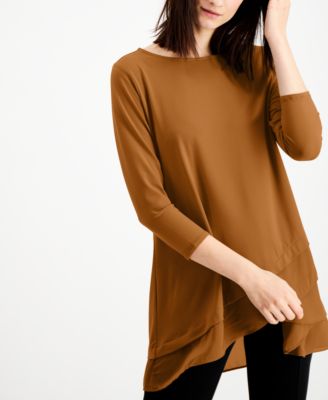 macys alfani tunic tops