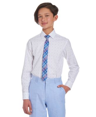 boys dress shirt with tie