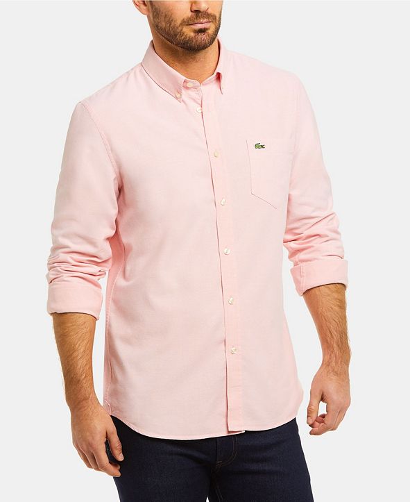 lacoste regular fit shirt