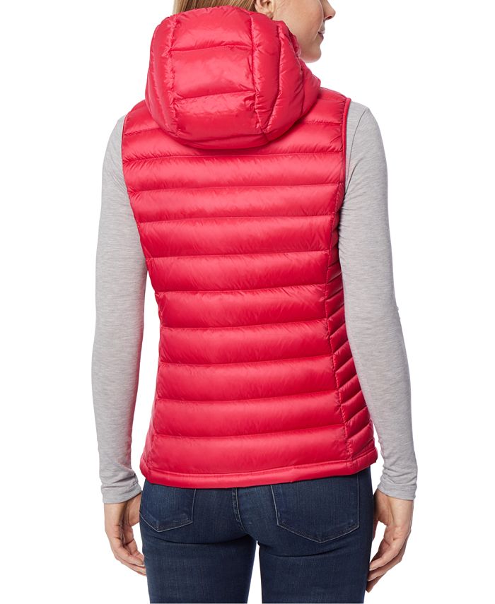 32 Degrees Packable Hooded Down Puffer Vest, Created for Macy's