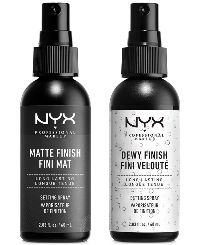 Nyx Professional Makeup Makeup Setting Spray Dewy Finish 2 03 Oz Reviews Makeup Beauty Macy S