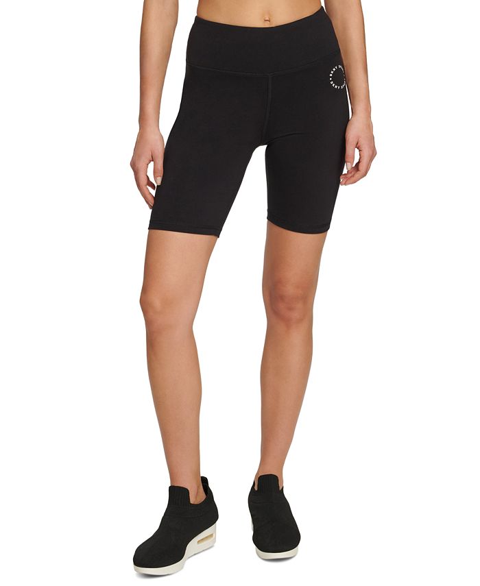 DKNY Sport High-Waist Bike Shorts & Reviews - Shorts - Women - Macy's
