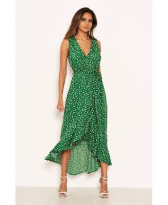 ax paris green dress