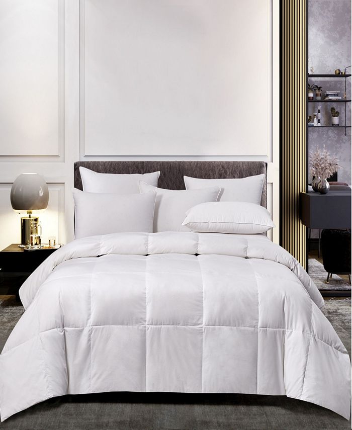 Scott Living Natural Blend Feather Down All Season Warmth Comforter Full Queen Reviews Comforters Fashion Bed Bath Macy S